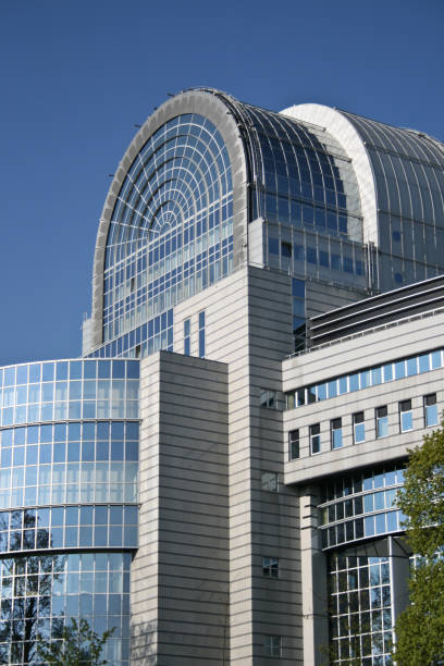 istock Futuristic Office building Brussels European Commission 157587027
