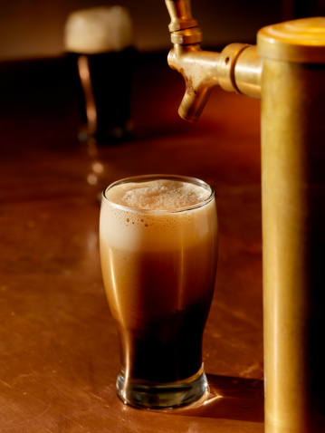 Pouring a Pint of Stout -Photographed on Hasselblad H3D2-39mb Camera