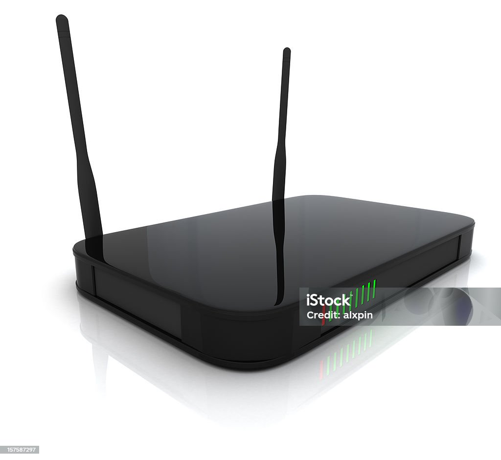 router bezprzewodowy - Zbiór zdjęć royalty-free (Router)