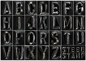 Steel Stamp Complete Alphabet