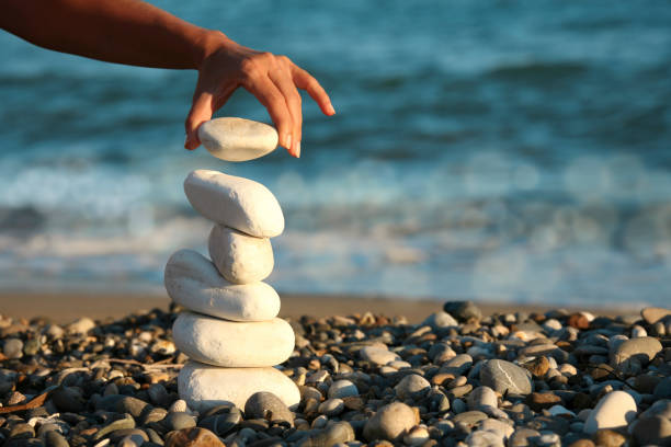 istock balance and woman 157587490