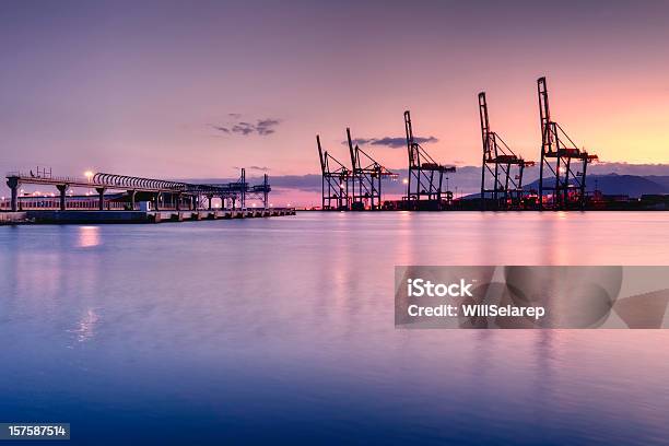 Porto De Málaga - Fotografias de stock e mais imagens de Espanha - Espanha, Negócios, Porto