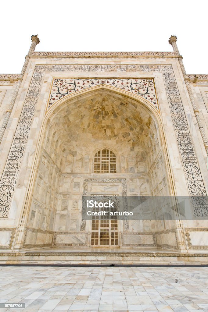 Taj Mahal entrada de mármol - Foto de stock de Abstracto libre de derechos