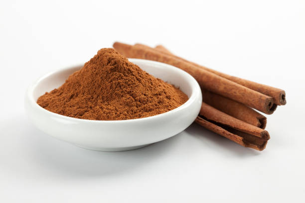 zimt - cinnamon powder stock-fotos und bilder