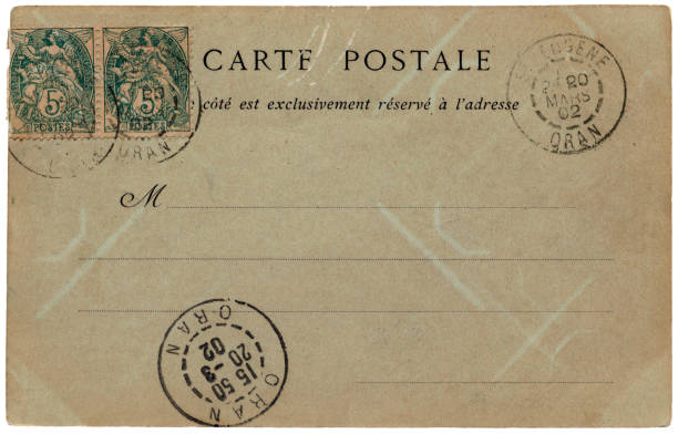 istock Postcard sent from St Eugene, Oran (North Africa) in 1902 157588020