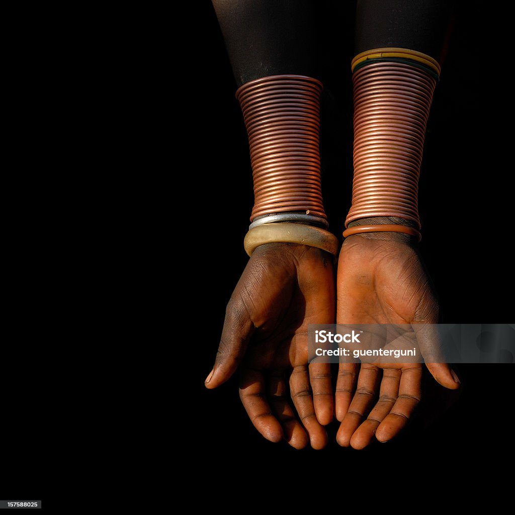 Afrikanischer Hände - Lizenzfrei Afrika Stock-Foto