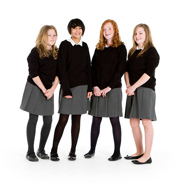 istock early teen students: girl friends 157588124