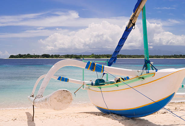 Fishing boat in the sea