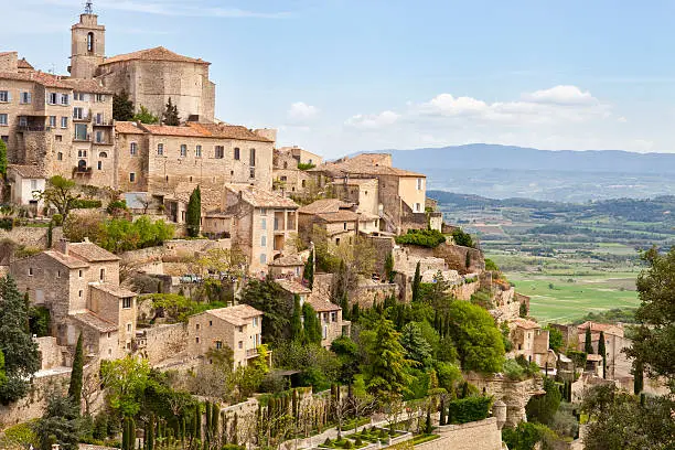 Photo of Gordes, Provence, France, Spring, Valley of Luberon