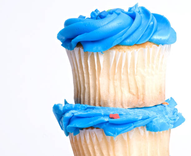 istock Stacks of Gourmet Cupcakes 157589104