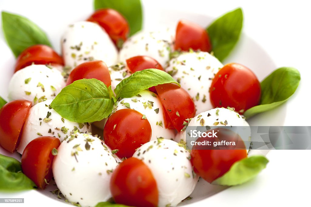 Salada caprese italiano - Foto de stock de Salada Caprese royalty-free