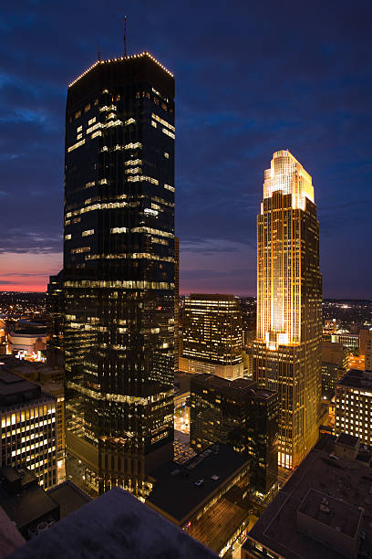 istock Minneapolis, Minnesota cityscape at dusk. 157589546