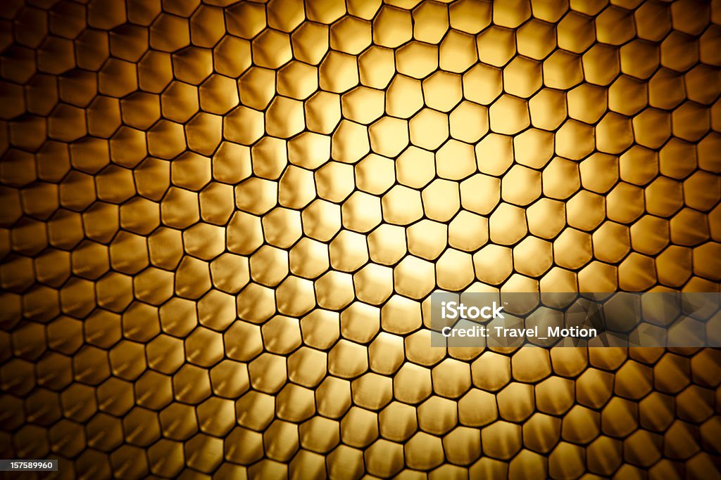 Nid d'abeille or jaune Grille de texture fond maille - Photo de Nid d'abeille - Motif libre de droits