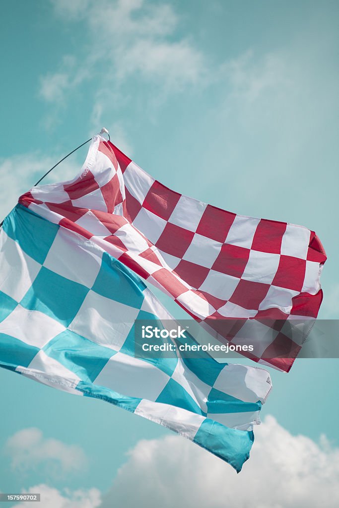 Bandera de cuadros - Foto de stock de A cuadros libre de derechos