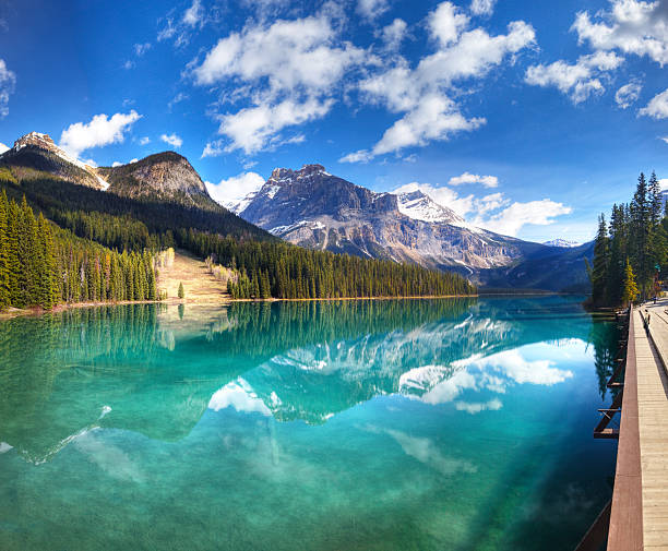 Emerald lake – zdjęcie