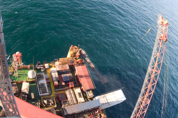 istock view from the top of an oil rig 157591299