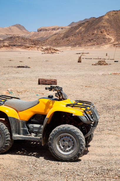 istock Desert rally with quad 157591315