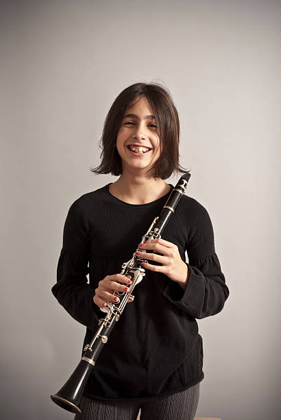 Young Musician stock photo
