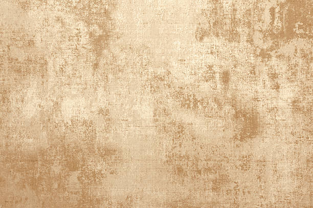 trama di sfondo colore oro - textile textured canvas rough foto e immagini stock