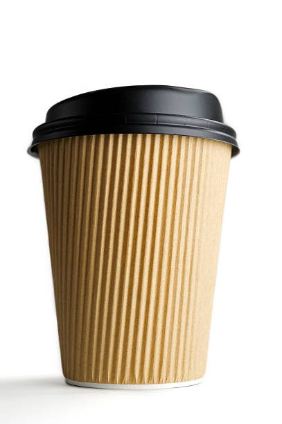 Disposable Coffee Cup stock photo