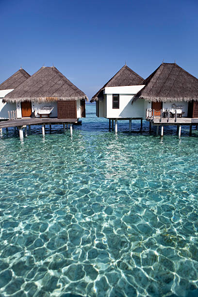 istock Sea-Villas in the Maldives 157592025