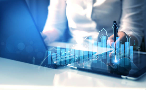 istock Business development to success, profit and growing growth plan.Business strategy development and growing growth plan. Investment of growth on currency rate. 1575924709