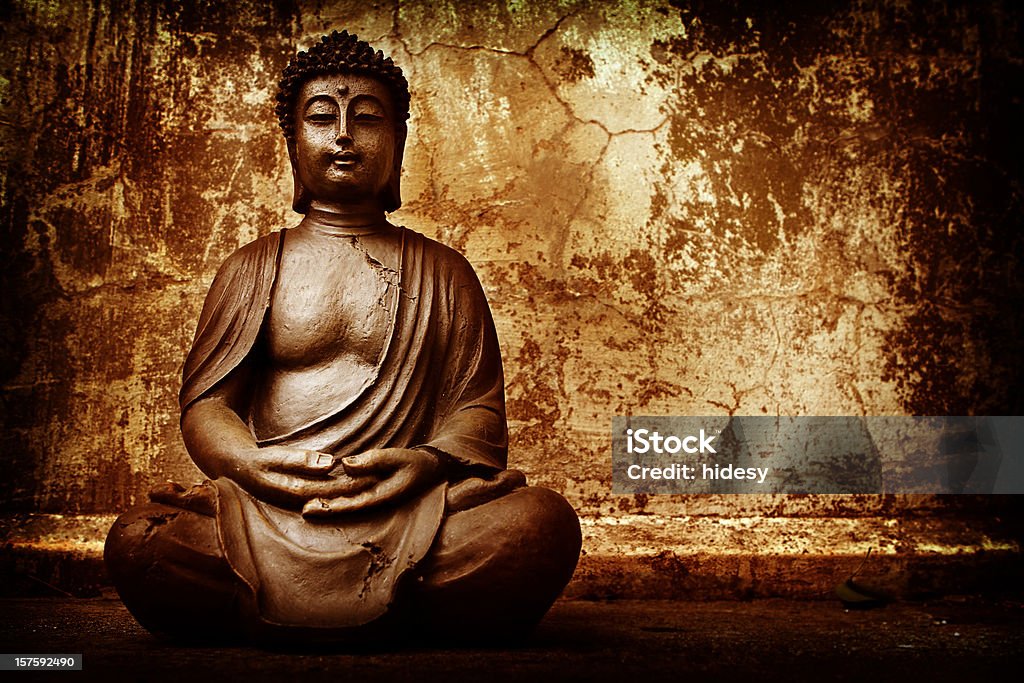 Buddist meditazione - Foto stock royalty-free di Buddha