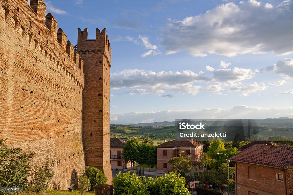 Villaggio di marche, Italia - Foto stock royalty-free di Pesaro