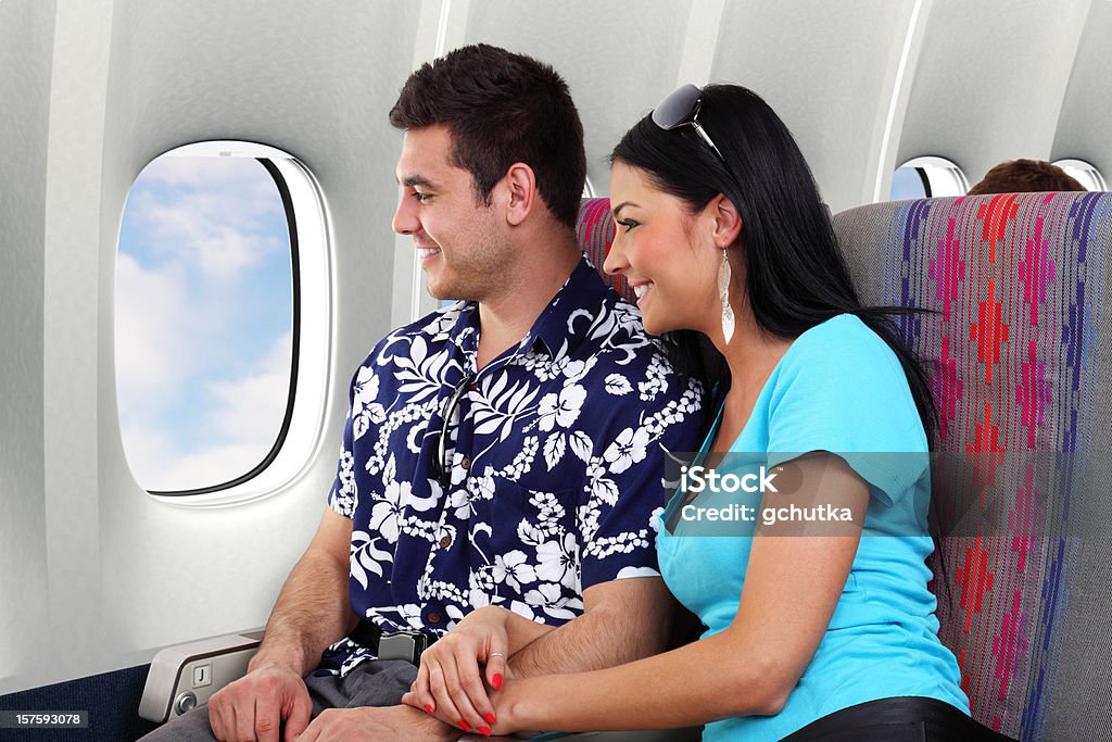 Avión los viajeros - Foto de stock de 20 a 29 años libre de derechos