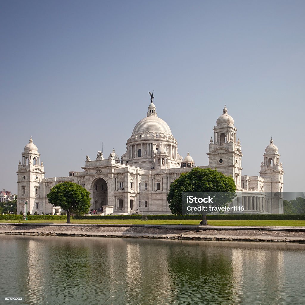 Monumento de Victoria en Calcuta, India - Foto de stock de Calcuta libre de derechos