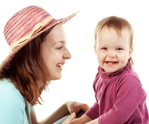 Mother with Little girl