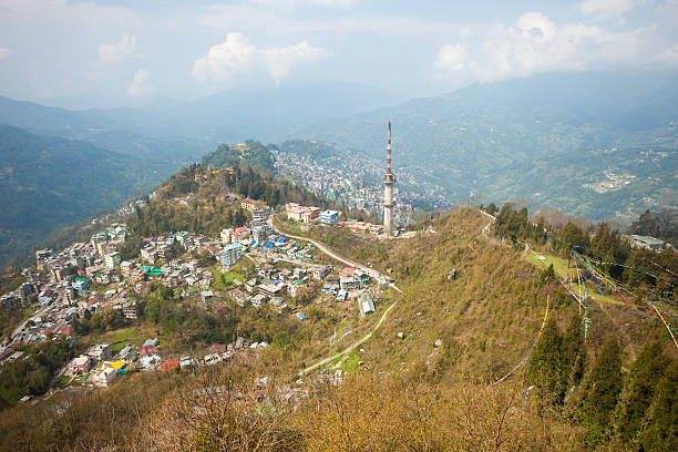 The Capitol Of Sikkim, India In The Himalayan Foothills