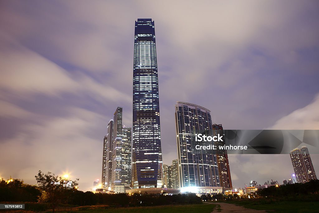 Grattacieli di Hong Kong - Foto stock royalty-free di Affari