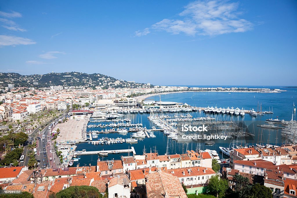Vista de Cannes - Foto de stock de Cannes libre de derechos