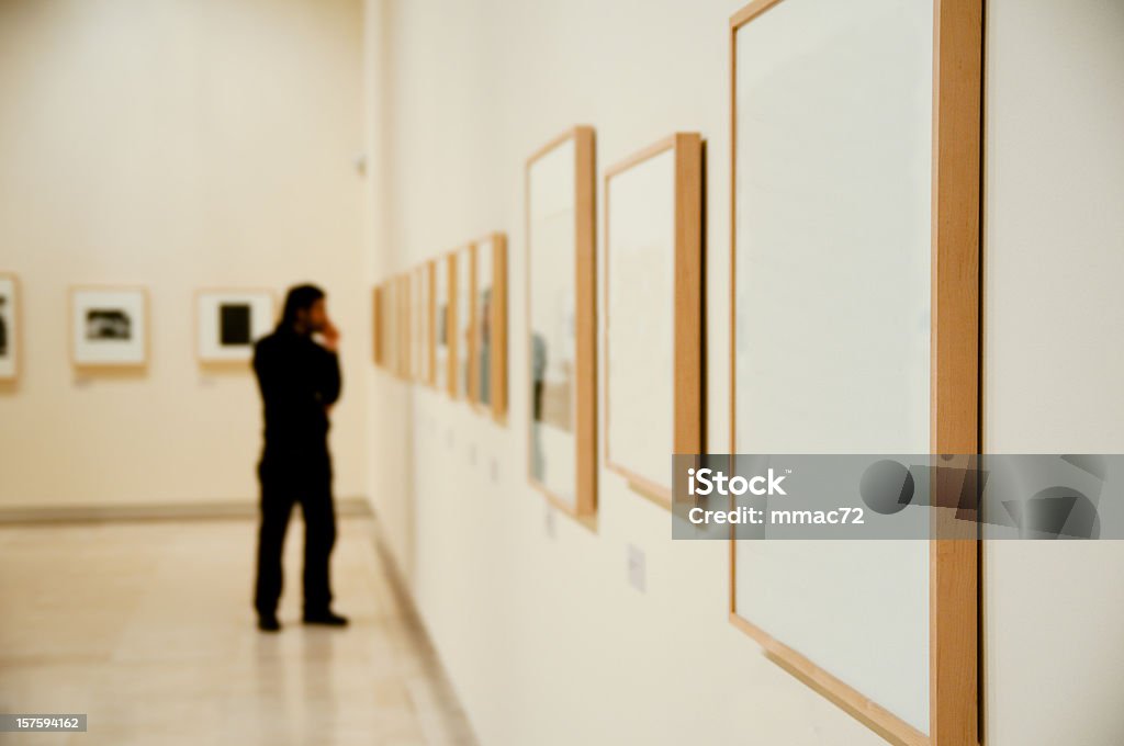 Art gallery - Zbiór zdjęć royalty-free (Muzeum)