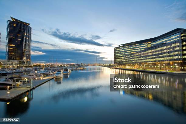 Melbourne Stockfoto und mehr Bilder von Abenddämmerung - Abenddämmerung, Australien, Bürogebäude