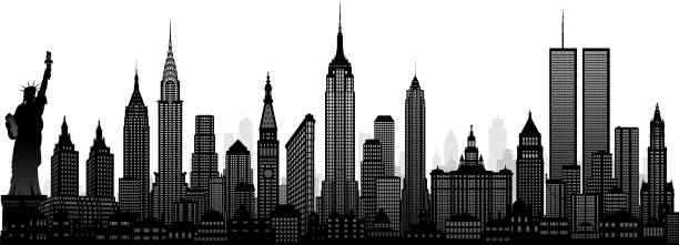 istock Twin Towers and New York City Skyline (All Buildings Are Moveable and Complete) 1575942993