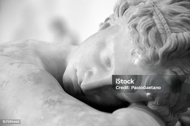 Il Dormire Ermafrodita - Fotografie stock e altre immagini di Statua - Statua, Roma - Città, Antica Roma