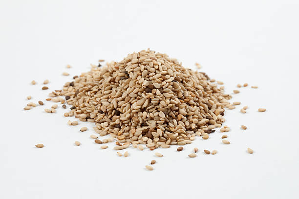 Sesame seeds Sesame seeds stack sesame photos stock pictures, royalty-free photos & images