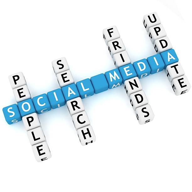 istock Social Media Crossword 157594671