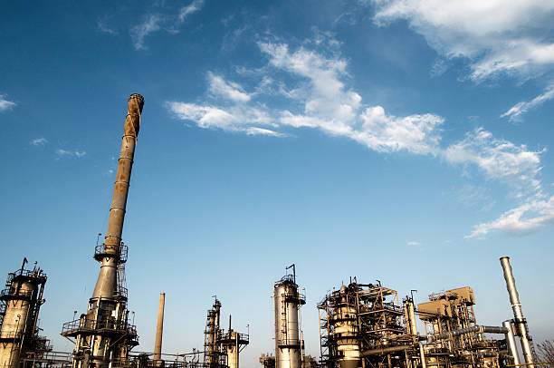 istock Industrial Plant on Sky 157594678