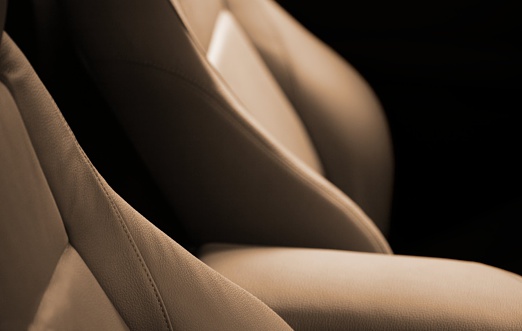 modern car seats, toned imagemodern car seats, shallow depth of field