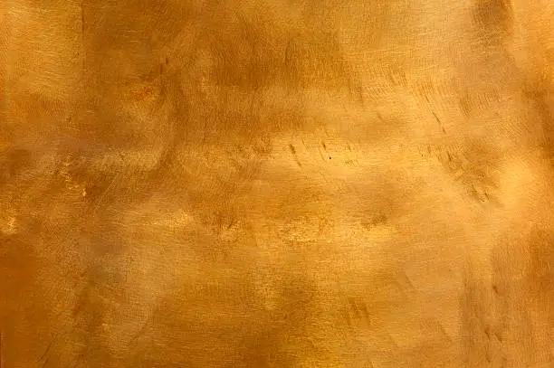 Photo of Metal copper background abstract scratchy mottled texture XL