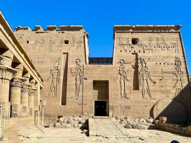 island of Philae - Temple of Isis, Egypt, Africa