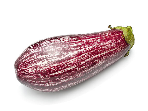 aubergine rayé - Photo