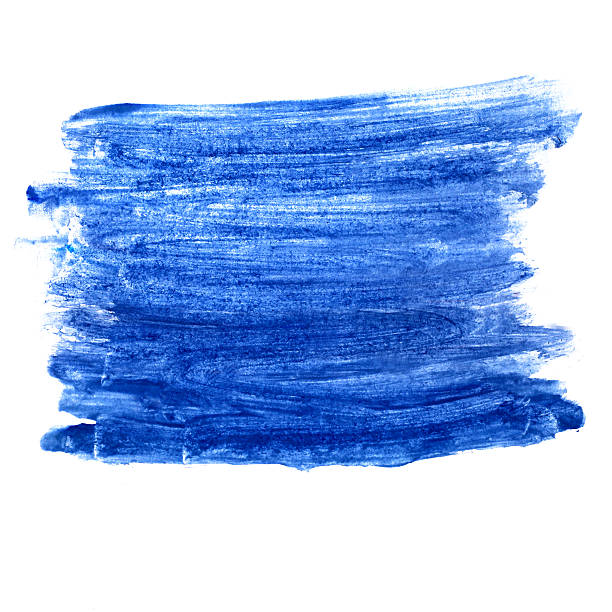 istock watercolor paint blue brush watercolour color stroke background 157597002