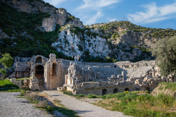 istock The ancient lycian city of Myra. 1575978051