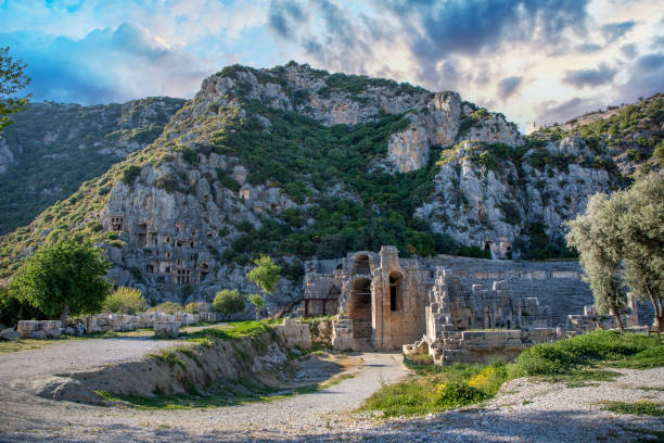 istock The ancient lycian city of Myra. 1575980296