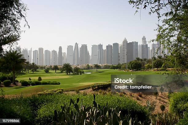 Blick Auf Den Golfplatz In Dubai Stockfoto und mehr Bilder von Dubai - Dubai, Golf, Abschlagen