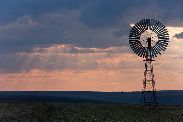 istock Windmill in rural South Africa 157598887